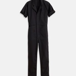 Alex Mill Black Size Small Standard Short Sleeve Jumpsuit